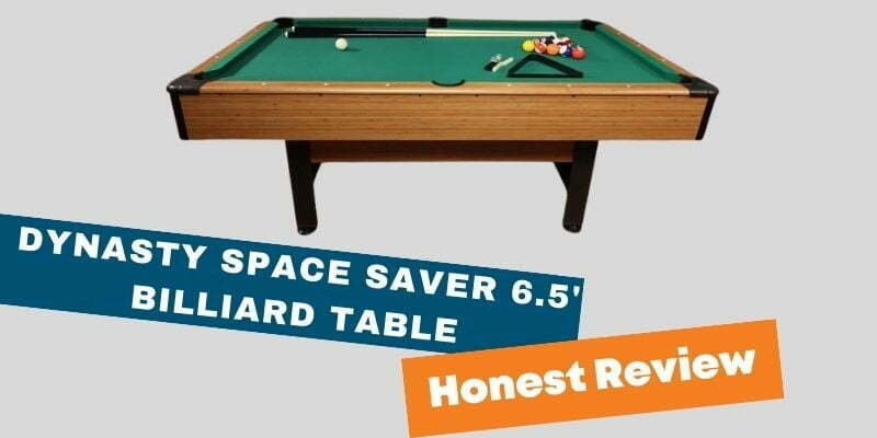 Dynasty Space Saver 6.5' Billiard Table review