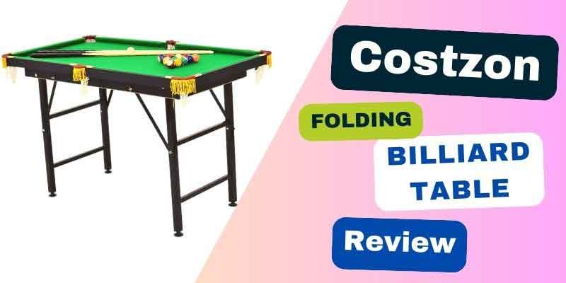 Costzon Folding Billiard Table Review
