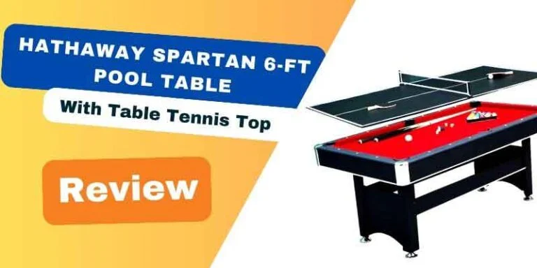 Hathaway Spartan 6-ft Pool Table Review (with Table Tennis Top)